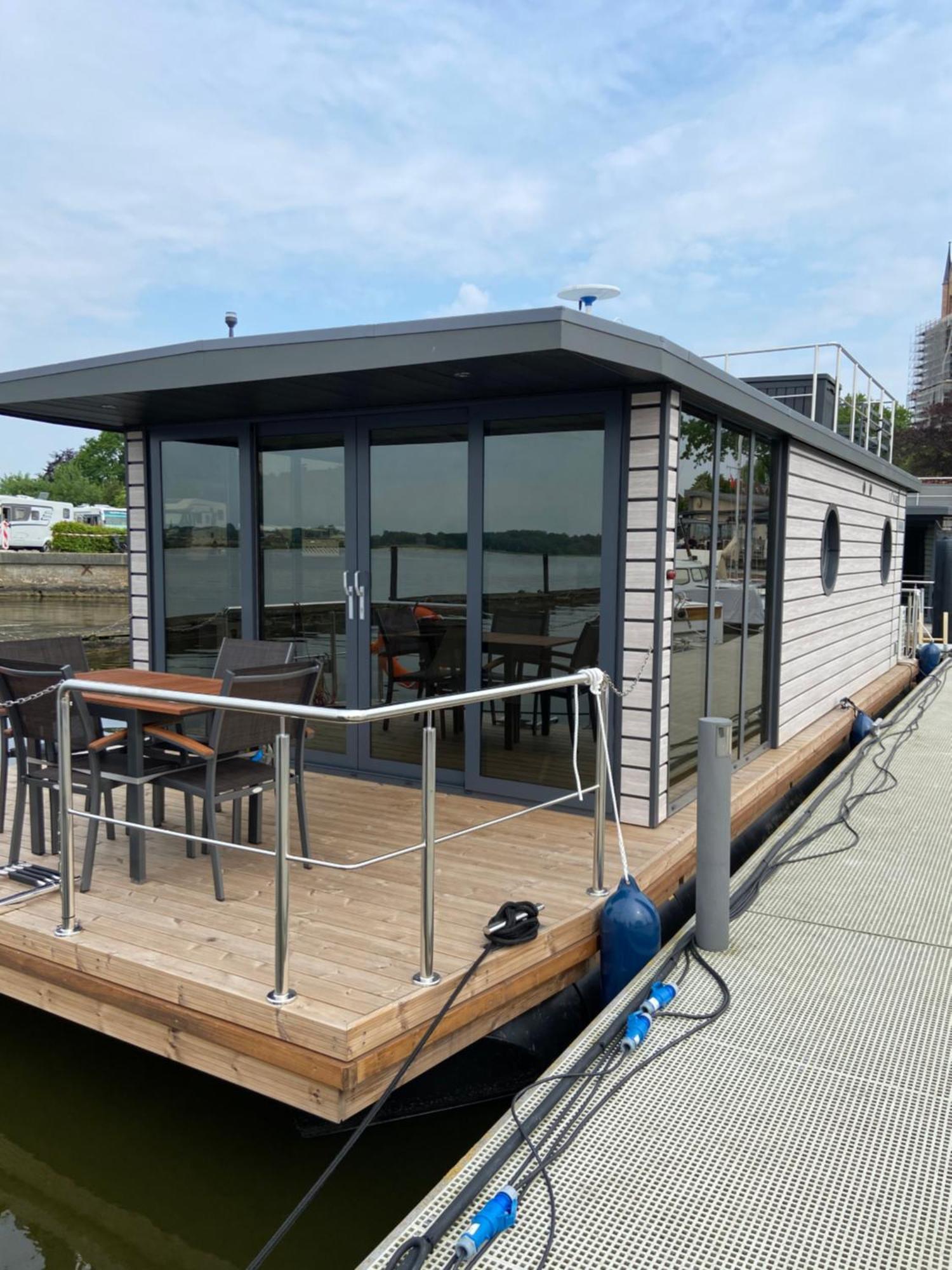 Hausboot Fjord Claudia Schleswig Hotell Exteriör bild